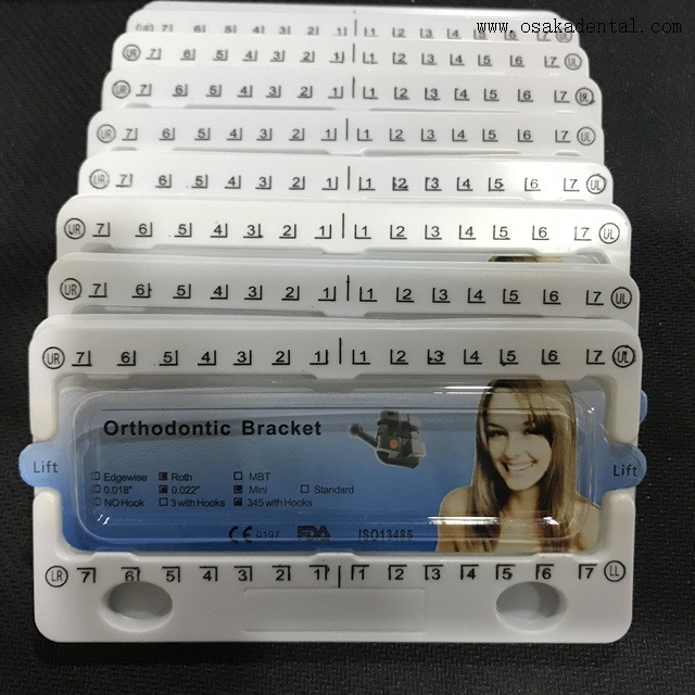 Дешевле и красивый стоматологический ортодонтический металлический кронштейн