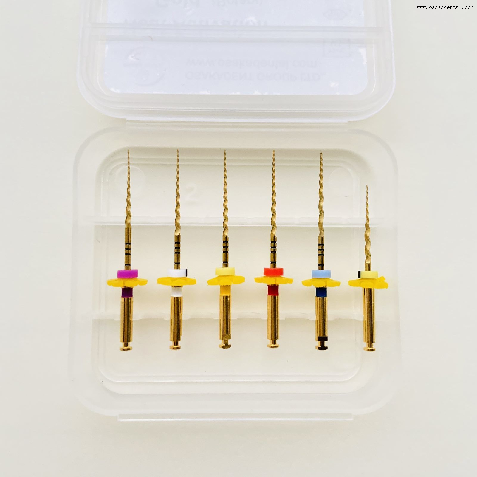 Heat Activation Gold / Blue Rotary File Endodontics OSA-V3